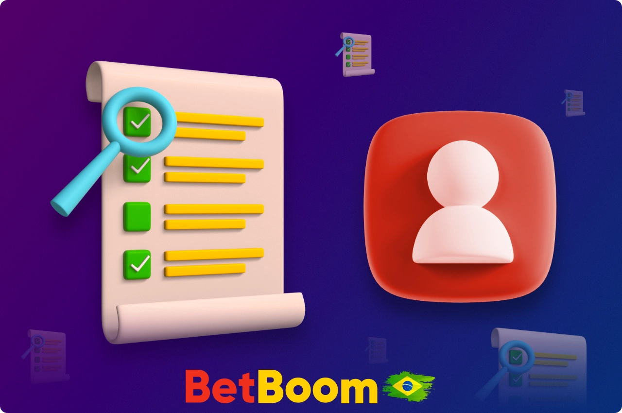 Todos os novos usuários devem se familiarizar com as regras de registro da plataforma BetBoom