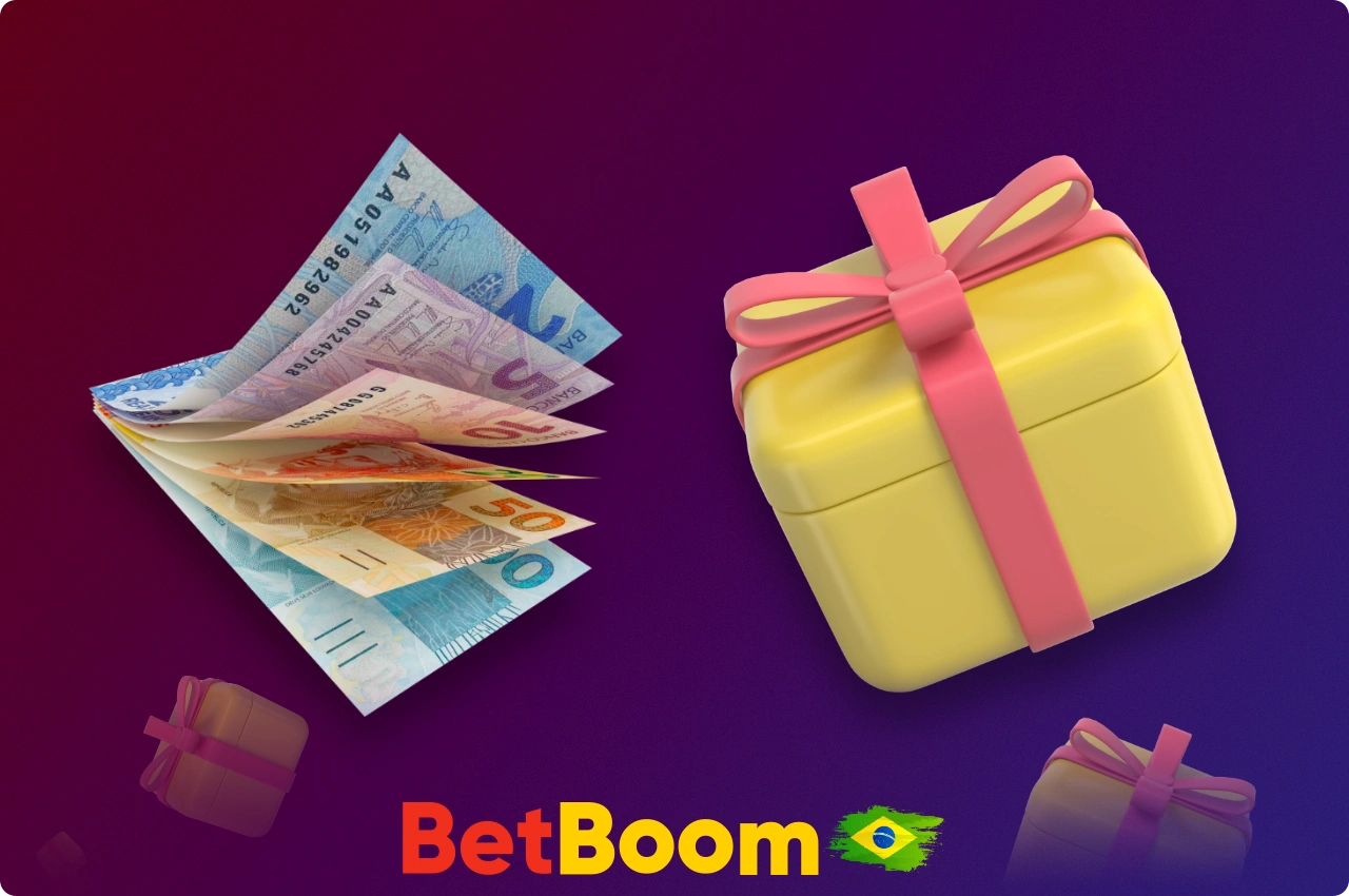 O bônus de boas-vindas da BetBoom nos 3 primeiros depósitos é para novos usuários do Brasil